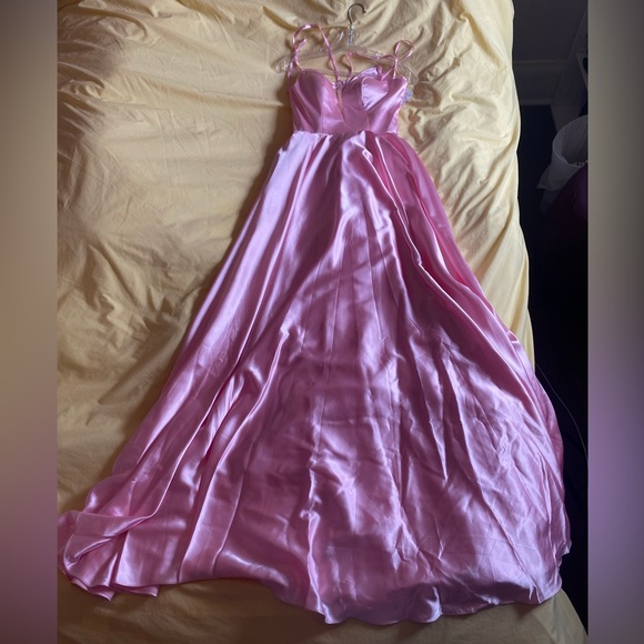 Pink Barbie Core Prom Dress - Picture 3 of 7